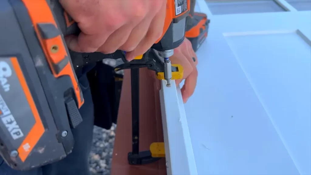Attaching The Hinges And Preparing The