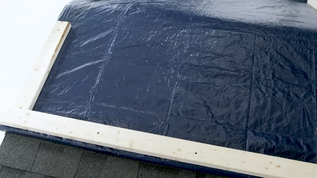 Clearing Debris and Cleaning the Roof