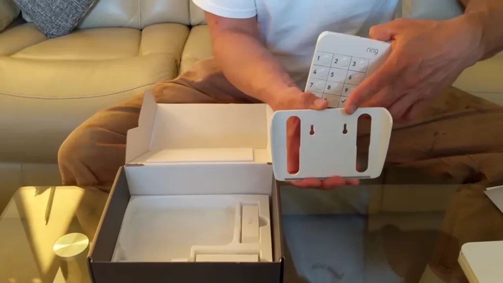 Connecting the base station to the power source and internet