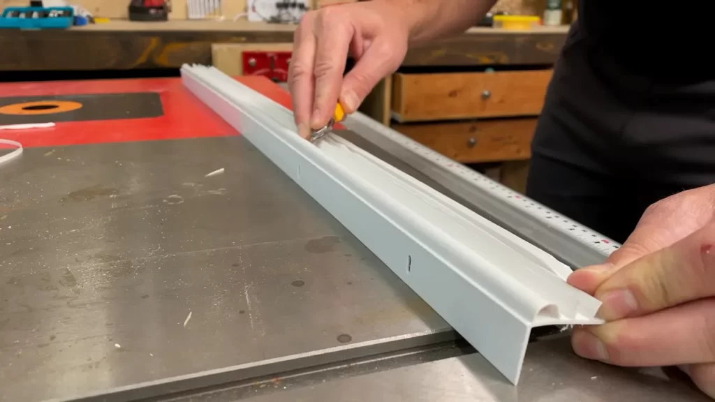 Installing The New Door Sweep