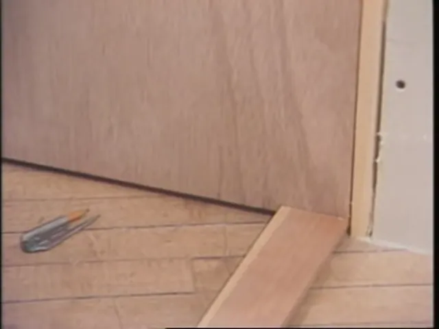 Measure And Mark The Door