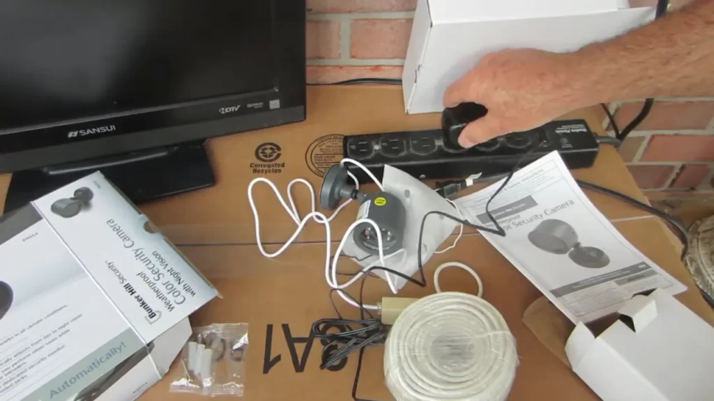 Mounting The Security Camera Bracket