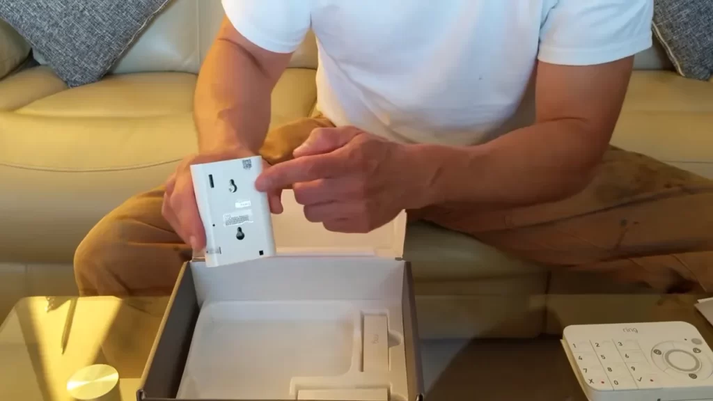 Mounting the Ring Doorbell on the exterior wall or doorframe