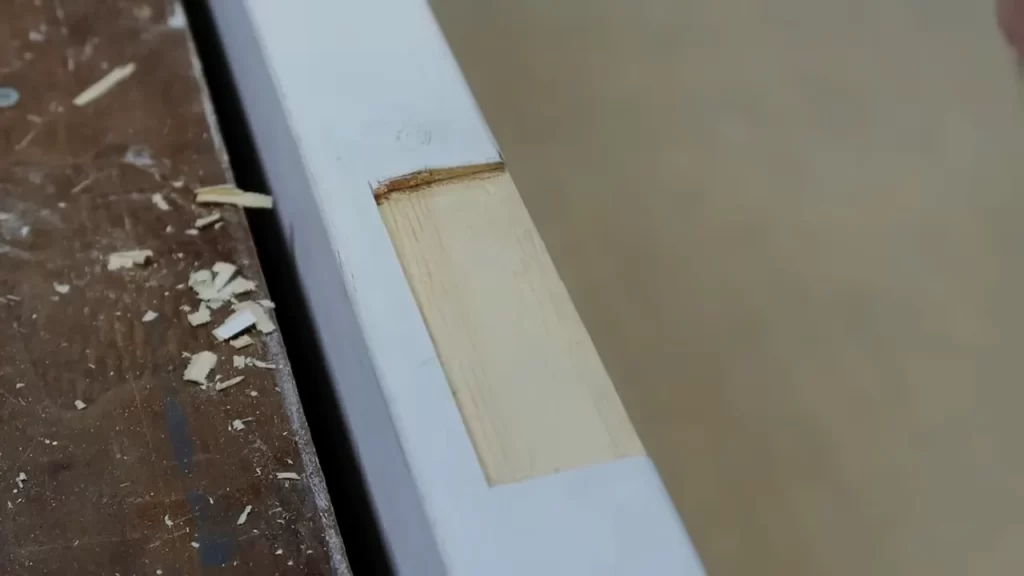 Preparing The Door And Frame For Hinge Installation