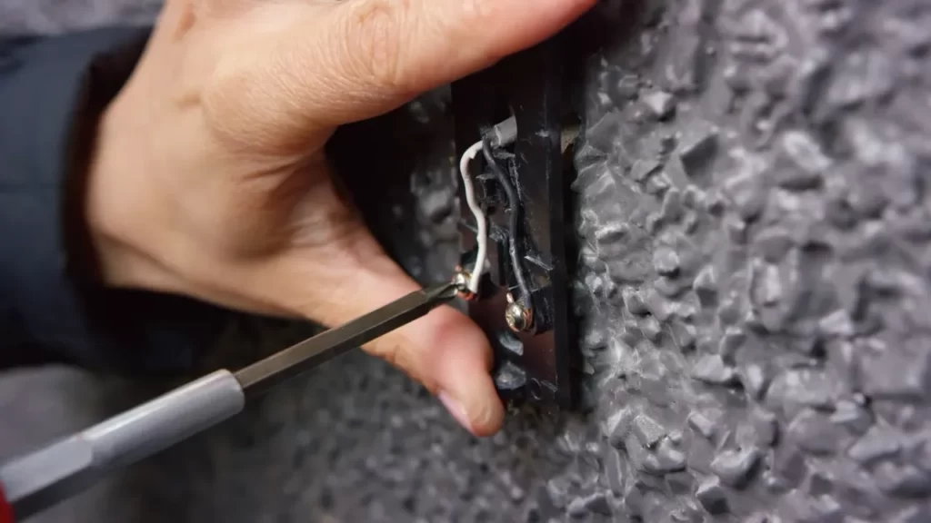 Preparing the door or wall surface for installation