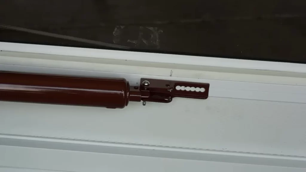 Preparing the storm door for installation