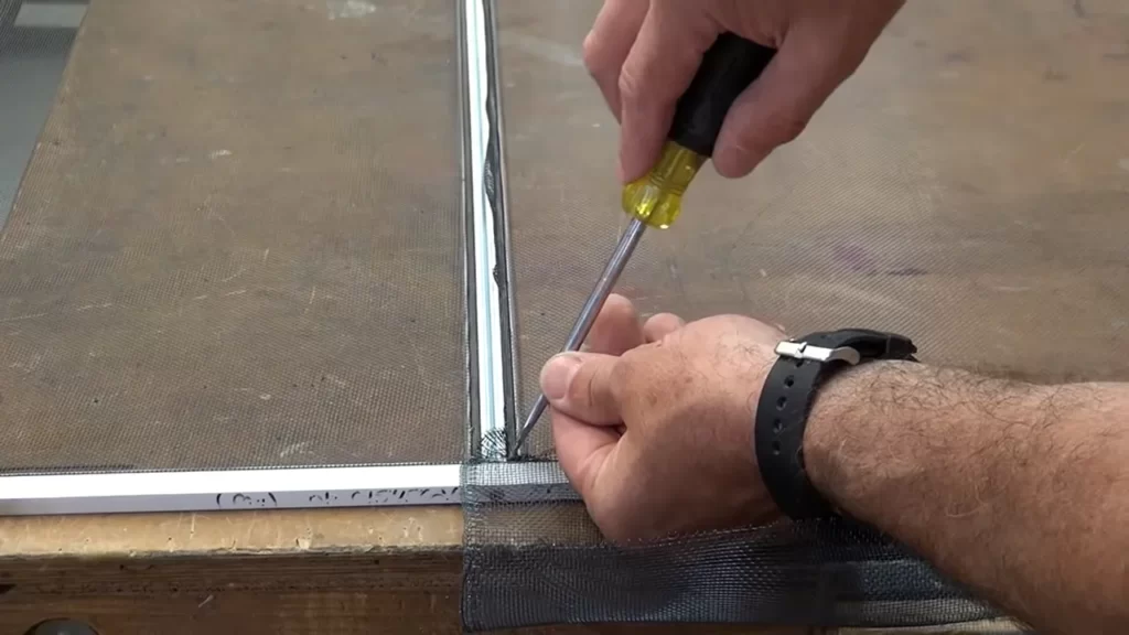 Preparing the window frame for installation