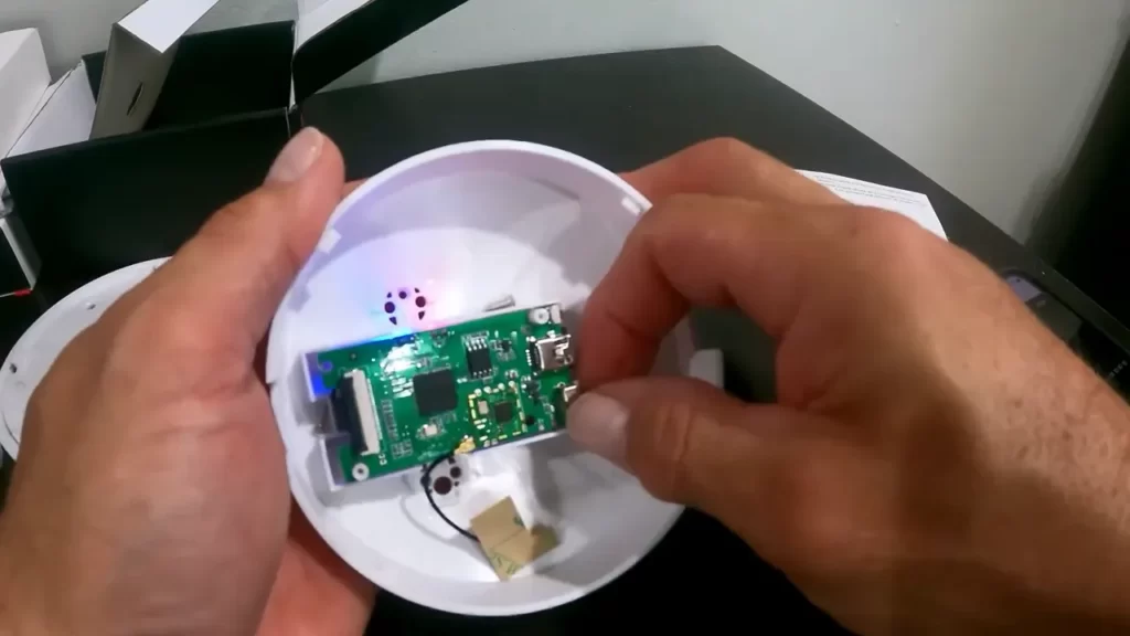 Reattaching the Smoke Detector Cover