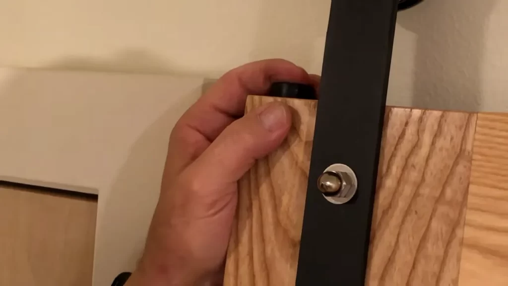 Required materials for mounting the door