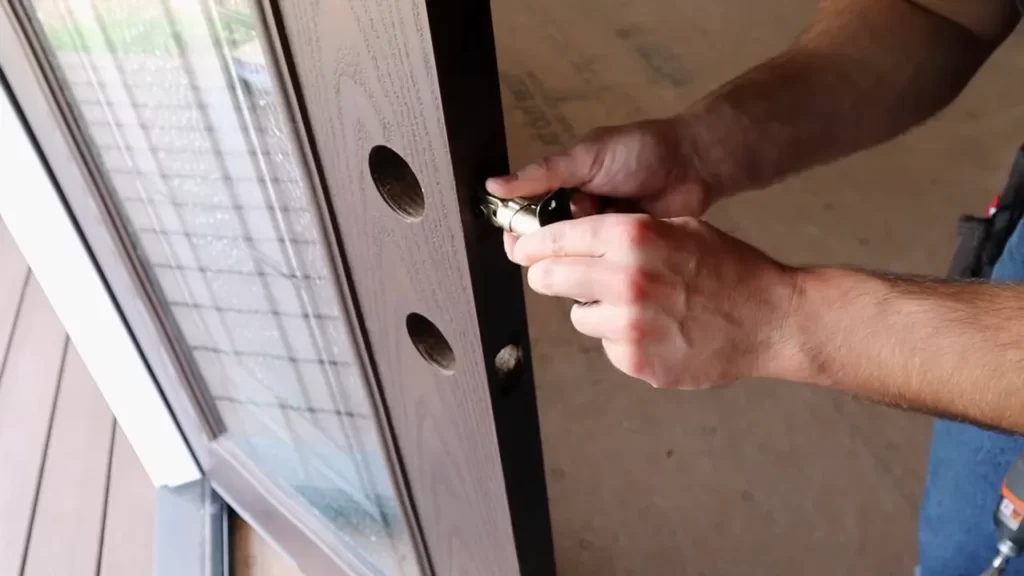 Tools Required For Installing A Dummy Door Handle With Hidden Screws