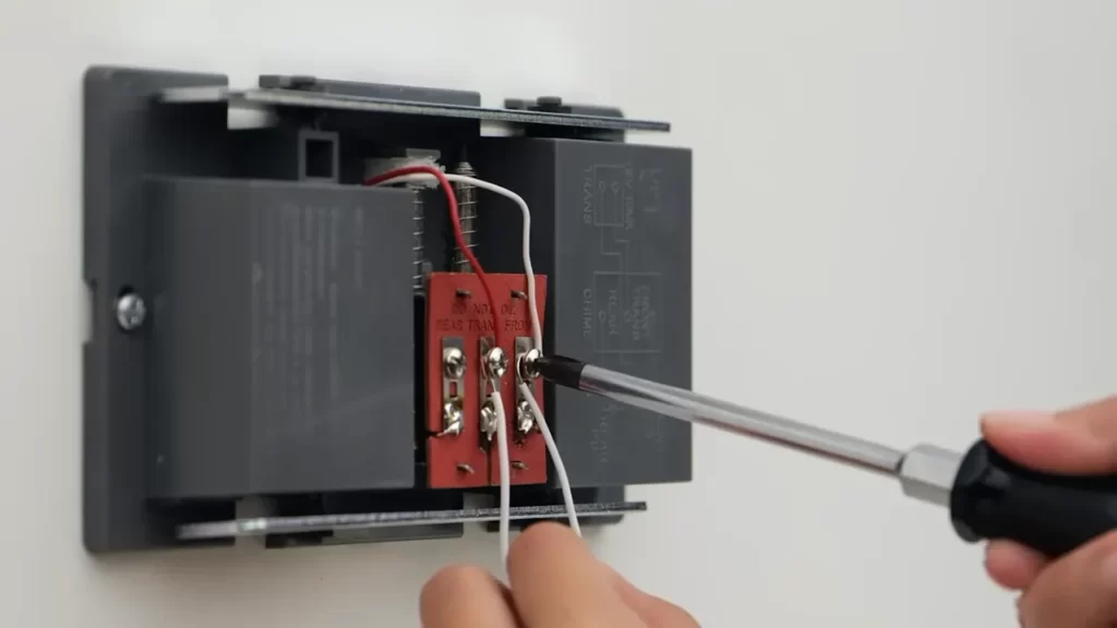 Turn off power to your existing doorbell system