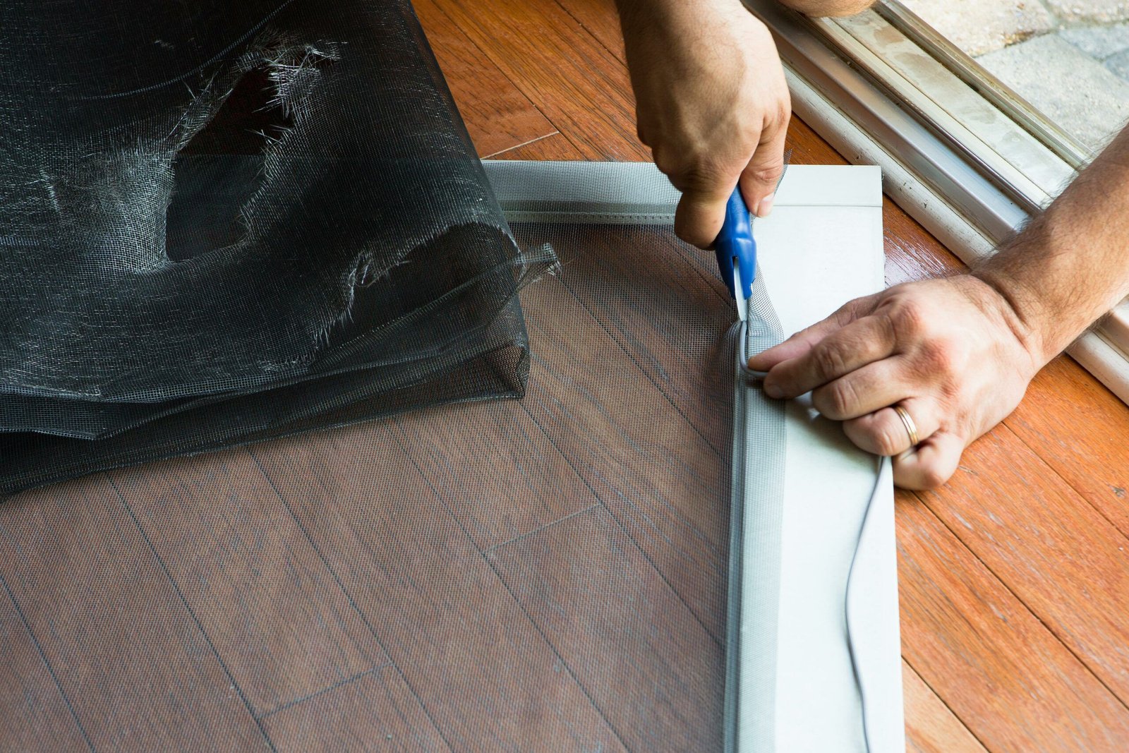 How to Install a Wooden Screen Door