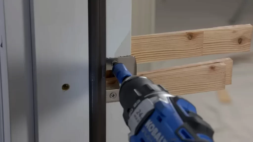 Adjusting the door for proper alignment