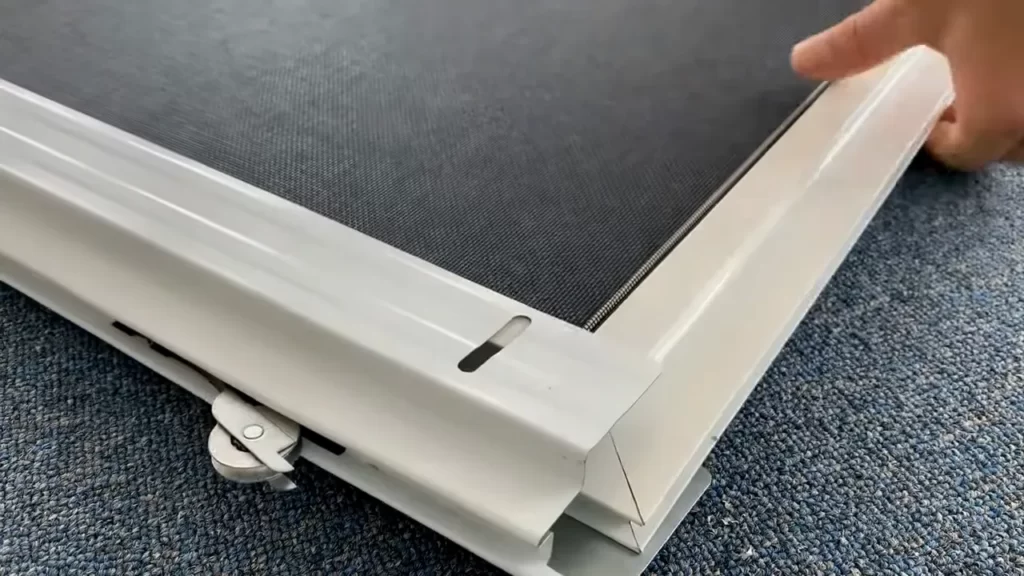 Inspect and repair any damage to the door frame