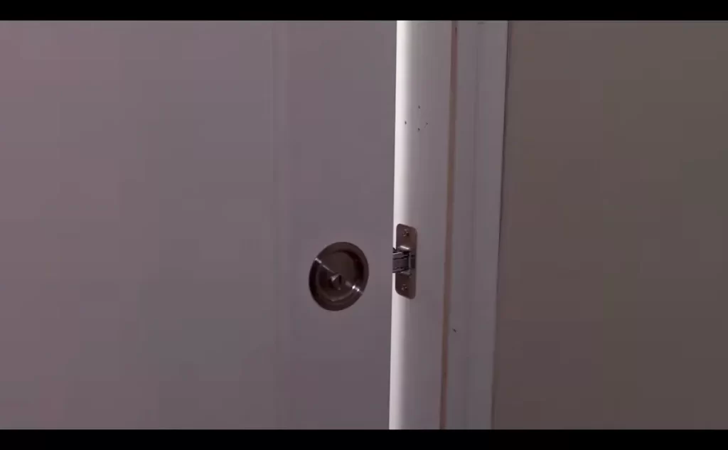 Measure and mark the placement of the handle