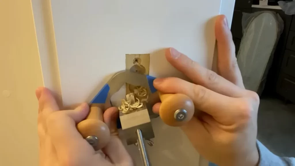Removing the trim or molding