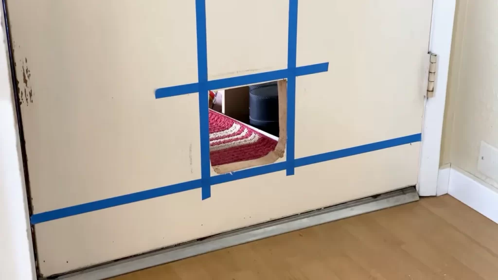Determine the Location on the Exterior Door