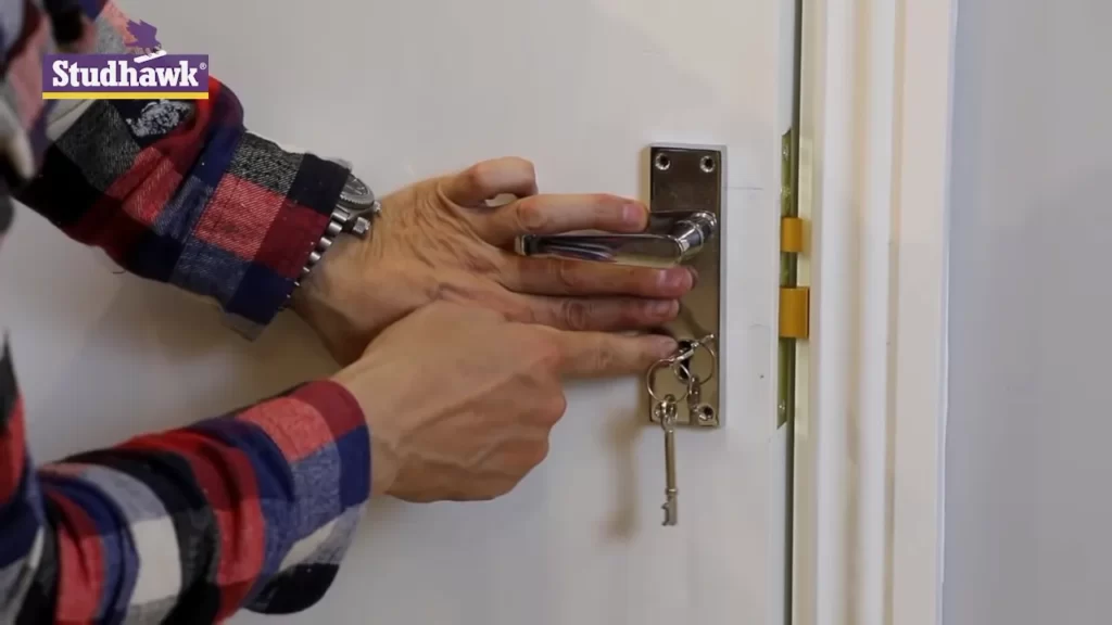 Determining the ideal location for the lockset