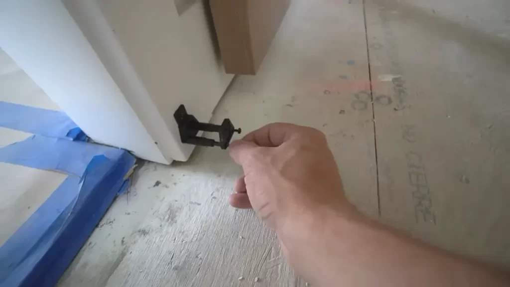 Ensure the door opening is suitable for a barn door track