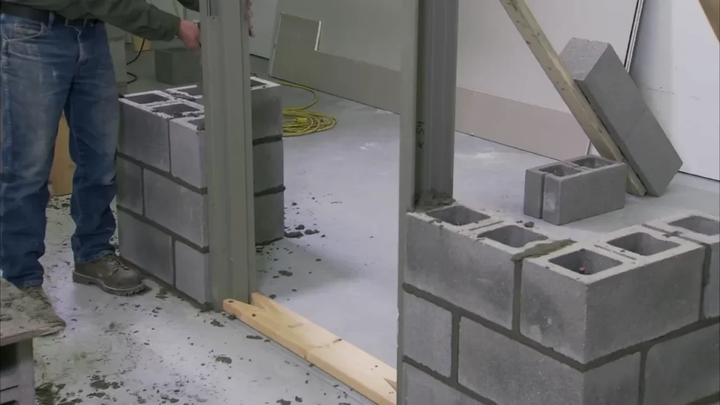 How to Install a Steel Door Frame in Masonry Construction_000349444