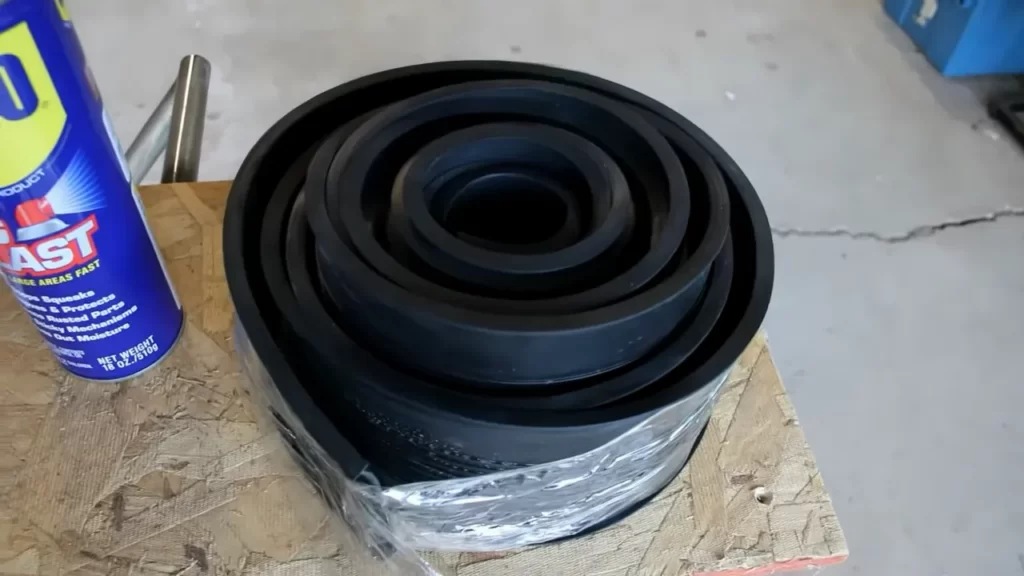 List of materials required for the installation