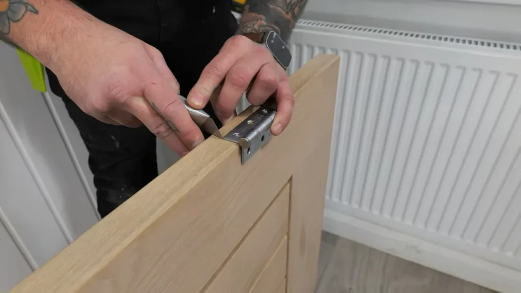 Measuring And Marking The Door Opening