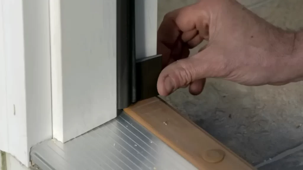 Measuring and marking the door placement
