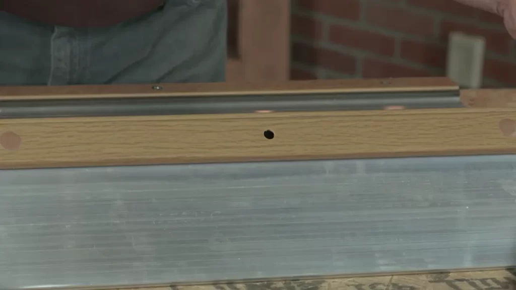 Measuring the doorway for accurate installation