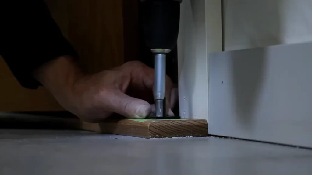 Measuring the doorway for the bifold barn doors