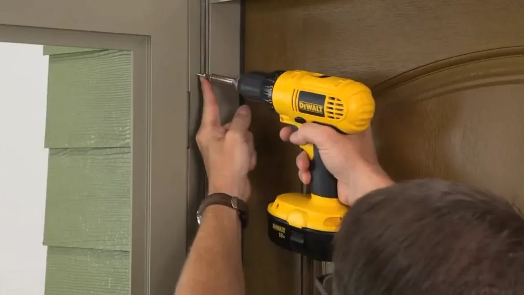 Positioning the Frame in the Opening