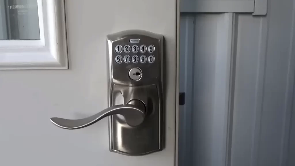 Preparing The Door For The Keyless Entry Lock