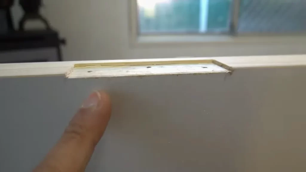 Preparing the Door Slab for Hinge Installation