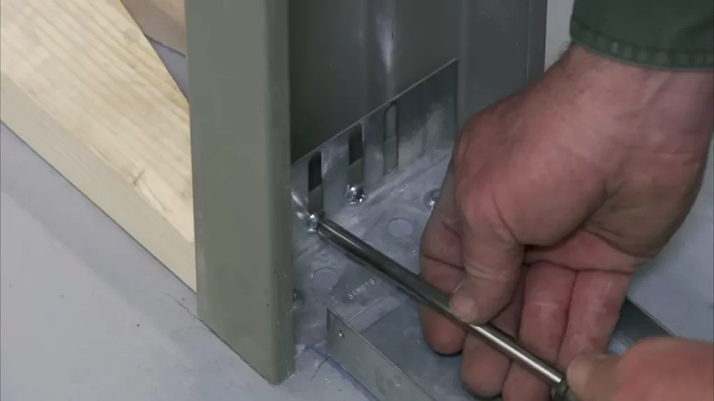 Taking Out the Door Frame Components