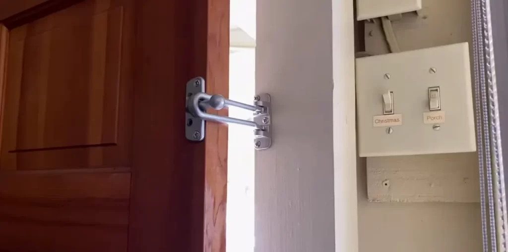 Evaluating the door condition and making repairs if necessary